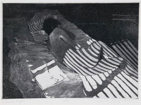 [Miscellany]. 4 Etchings.: [Miscellany]. 4 Etchings. All properly hinged to mats. Fine condition. ++ 3 by Priscilla Treacy, each pencil signed, numbered, dated, and titled. (1) Standing Nude. 1976. Drypoint. 11 x 14 7/8. 5/15.