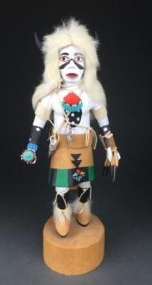 Buffalo Dancer Kachina Doll by Yowytewa (1 of 4)