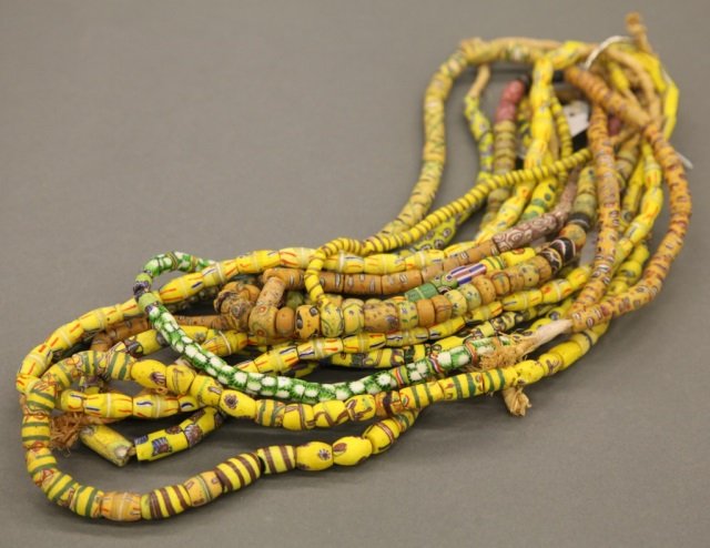 9 strands of Venetian glass beads (1 of 4)
