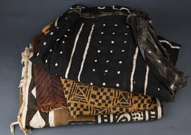 5 African textiles. 20th century. (1 of 3)