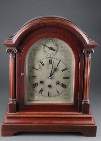 Gustav Becker Mantel Clock, c. 1878.