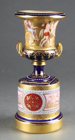 19th c. Royal Vienna Porcelain Painted Urn. (1 of 4)