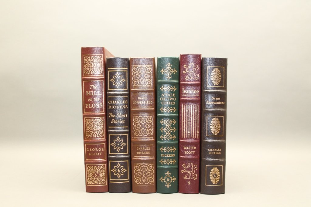 6 Easton Pr.: Dickens, George Eliot, Walter Scott. (1 of 3)