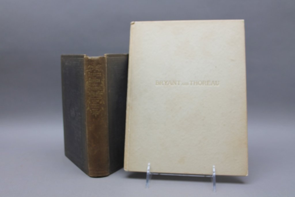 2 Thoreau books incl:  A YANKEE IN CANADA... 1866. (1 of 4)