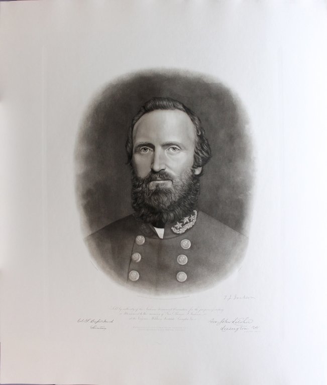 10 restrike engraved portraits: 5 Lee, 5 Stonewall (1 of 4)
