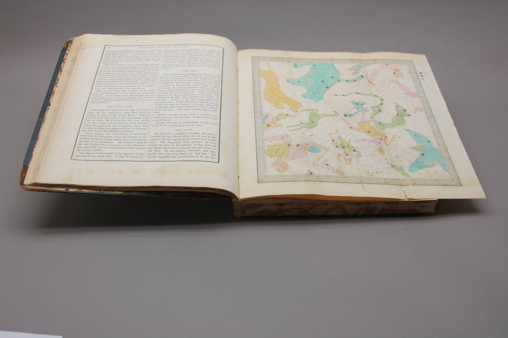 Bradford. THE WONDERS OF THE HEAVENS. 1837. 1st ed: [Bradford/Astronomical Maps] Duncan Bradford. THE WONDERS OF THE HEAVENS, Being a Popular View of Astronomy, Including a Full Illustration of the Mechanism of the Heavens; Embracing the Sun, Moon, and