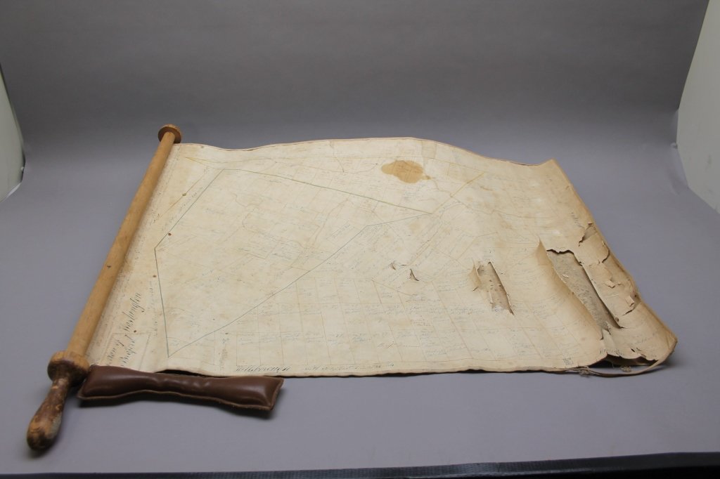 [Manuscript map] PLAN OF BRADFORD. 1844. (1 of 8)