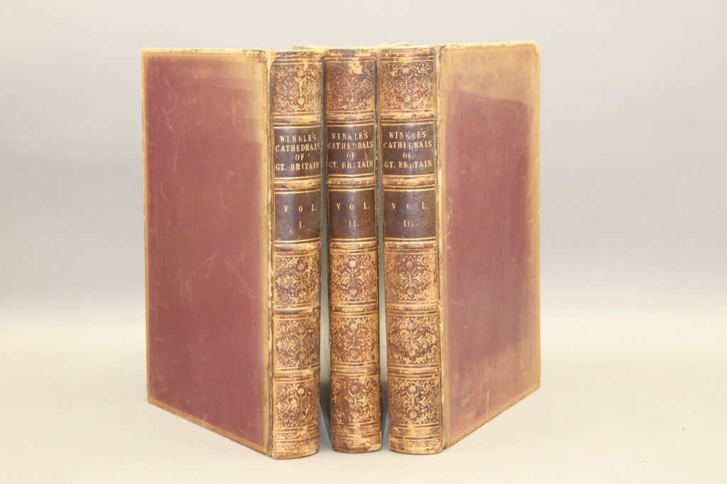 WINKLES’S ARCHITECTURAL... 3 Vols 1851. 187 plates (1 of 6)