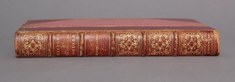 A Short History Of Monastical Orders... 1693.: [Religion/Monks] Gabriele d’Emillane [Antonio Gavin]. A SHORT HISTORY OF MONASTICAL ORDERS... Lon: S. Roycroft for Rob. Clavell, 1693. [40], 312pp. Collation: [A]-A4, a-a8, b-b8, B-V8, X-X4, in 8’