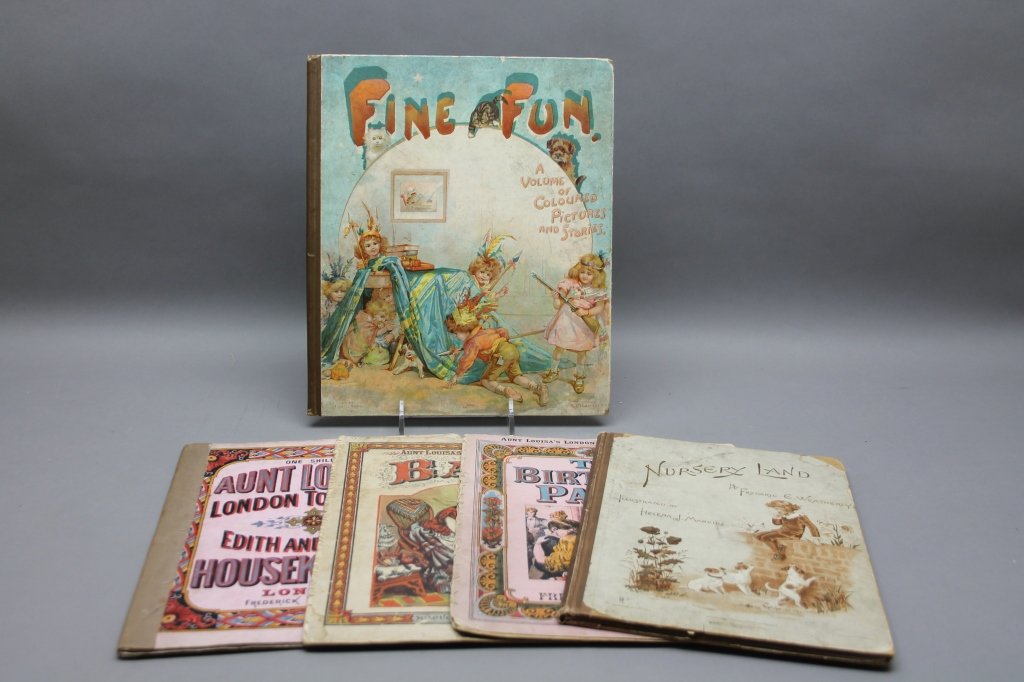 5 children's books incl 3 from Aunt Louisa's... (1 of 2)