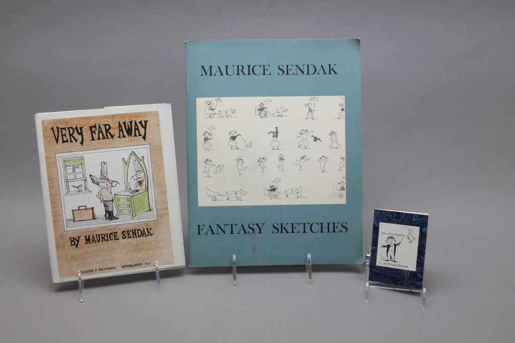 3 signed books: Maurice Sendak. (1 of 6)