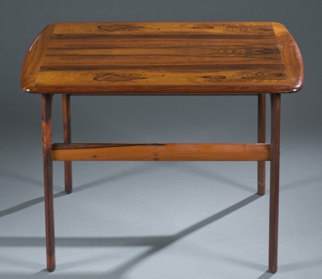 Modern Westnofa Norway rosewood side table. (1 of 6)