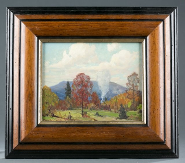 Dwight Holmes, forest landscape. 1960. (1 of 5)