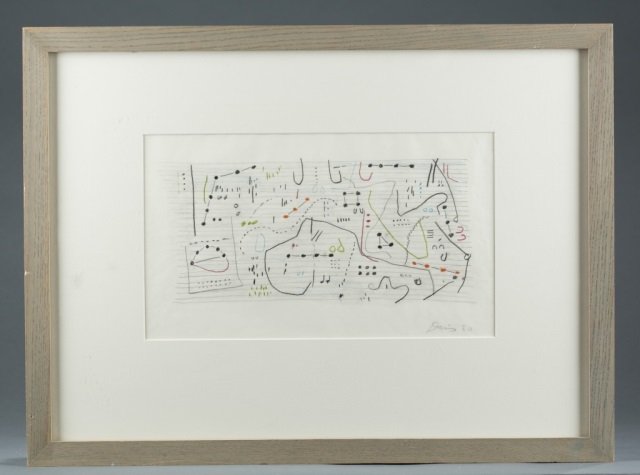 Gene Davis, Sweet Talk. Mixed media, 1980. (1 of 7)