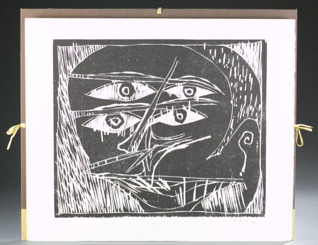 Pierre Alechinsky, Au Fil du Bios. 1973. (1 of 10)