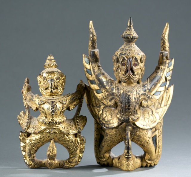 Group of 2 Garuda figures. (1 of 5)