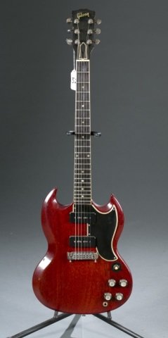 A Gibson SG electric guitar, Serial #: 229770. c.1 (1 of 2)