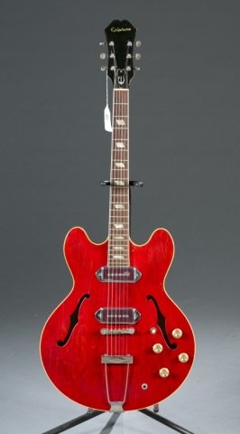 An Epiphone E230TD Casino hollow body electric gui (1 of 2)