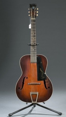 A Kay Musical Inst. Co. Fiddlehead guitar. c.1932- (1 of 2)