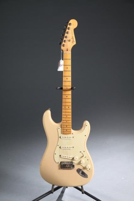 A Fender USA Stratocaster electric guitar, with a (1 of 6)