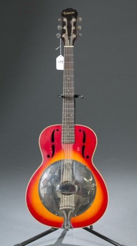 An Epiphone "The Biscuit"  Resophonic guitar (1 of 2)