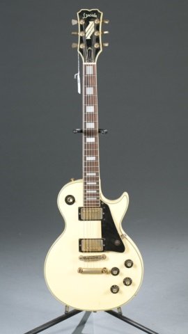 A Lincoln Les Paul style electric guitar, Serial # (1 of 2)