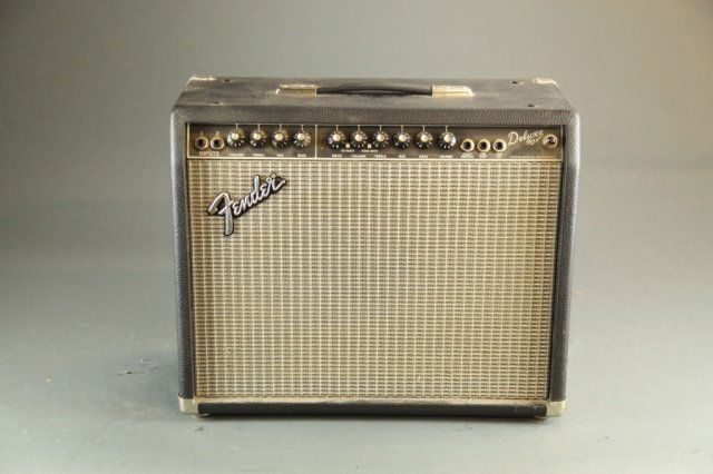 A Fender Deluxe 90 Amplifier. 90 watts, 1 12" Cele (1 of 3)
