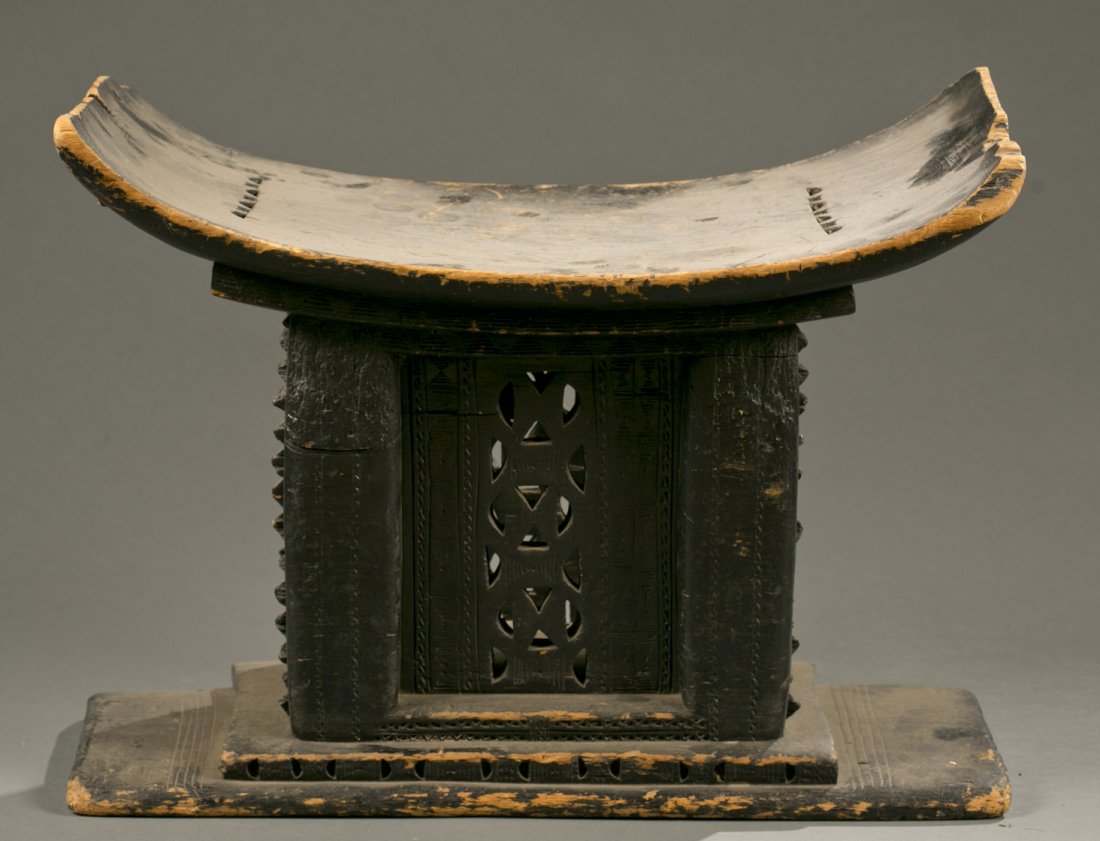 Asante stool, 20th century. (1 of 5)