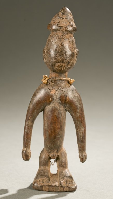 Yoruba male Ibeji figure, 20th c. (1 of 4)