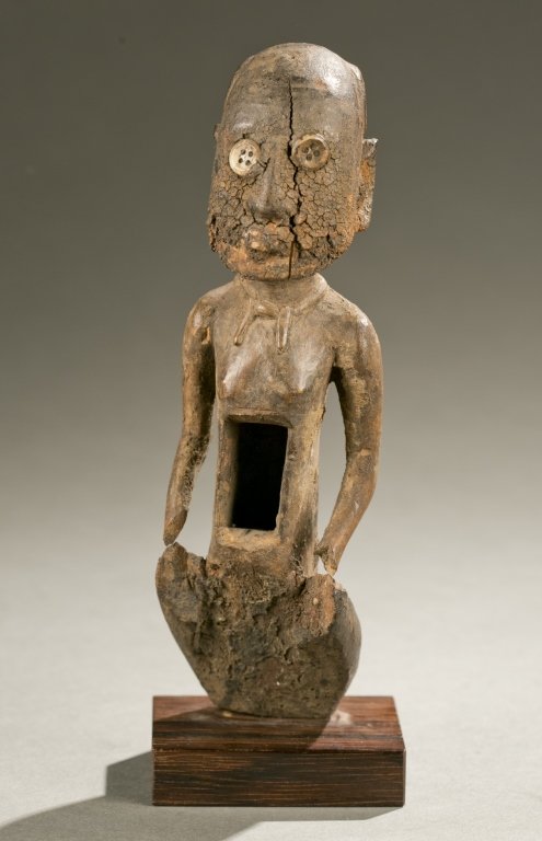 Congo style seated fetish, 20th c. (1 of 6)