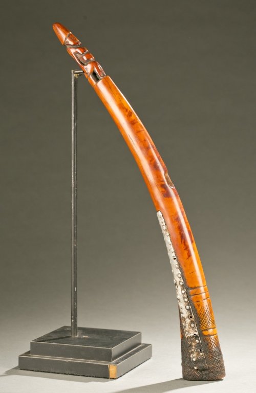 Cameroon Grasslands ivory oliphant, 19th / 20th c. (1 of 9)