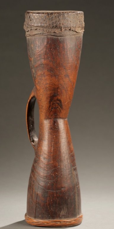 Sepik River handheld drum, first half 20th c. (1 of 5)