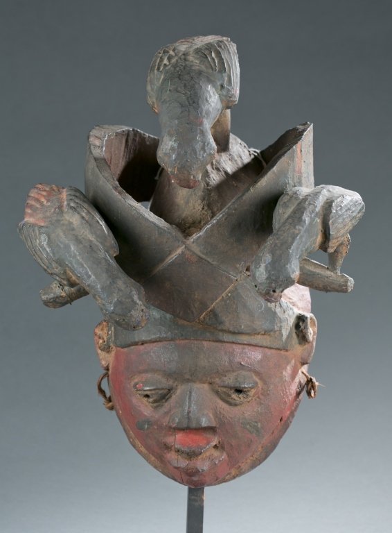 Gelede society mask (1 of 2)