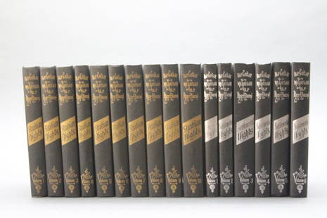 Book of the Thousand Nights and a Night... 16 Vols: [Arabian Nights] THE BOOK OF THE THOUSAND NIGHTS AND A NIGHT: A Plain and Literal Translation of the Arabian Nights Entertainments Translated and Annotated by Richard F Burton. Privately Printed by