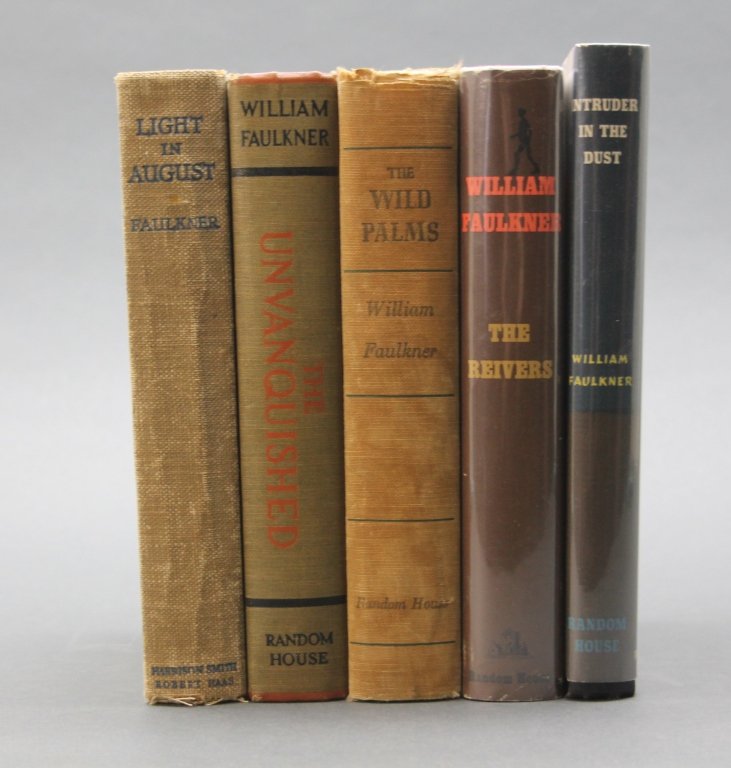 5 Firsts incl: Faulkner. INTRUDER IN THE DUST. (1 of 6)