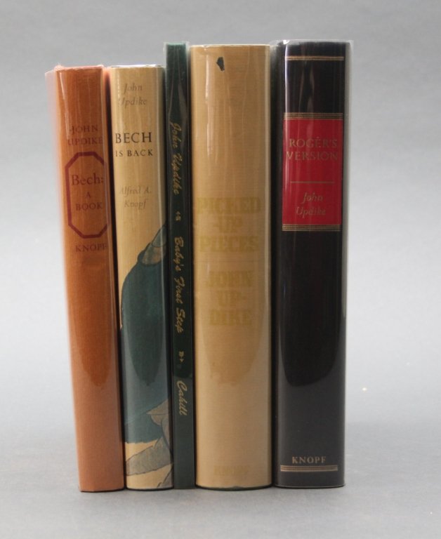 5 John Updike signed, limited editions. (1 of 6)