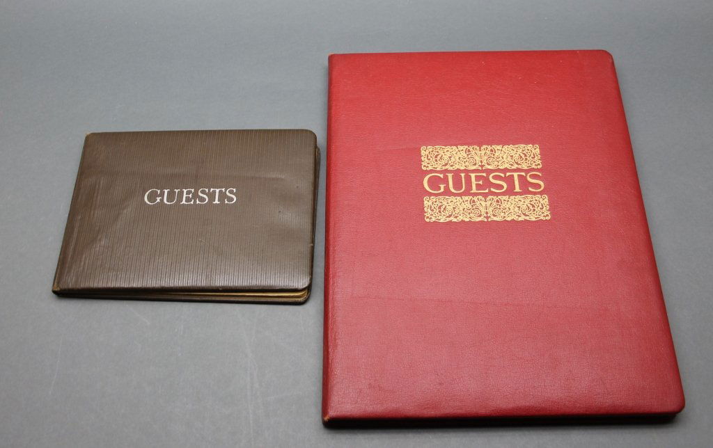 2 Autographed Guest Books: Paul Young's in Wash DC (1 of 3)