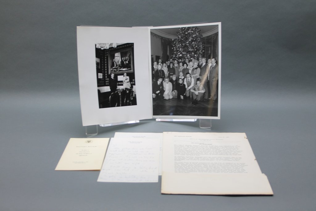 Jacqueline Kennedy: ALS: White House Decoration: Kennedy, Jacqueline. ALS to Rex Scouten about lighting in the White House Blue Room and East Room. At the time, he was Assistant to the Chief Usher of the White House, and was later promoted to Chief 
