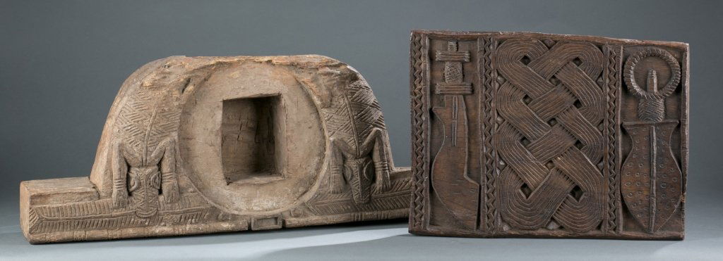 A group of two West African items (1 of 7)