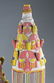A group of three beaded crowns. - 4