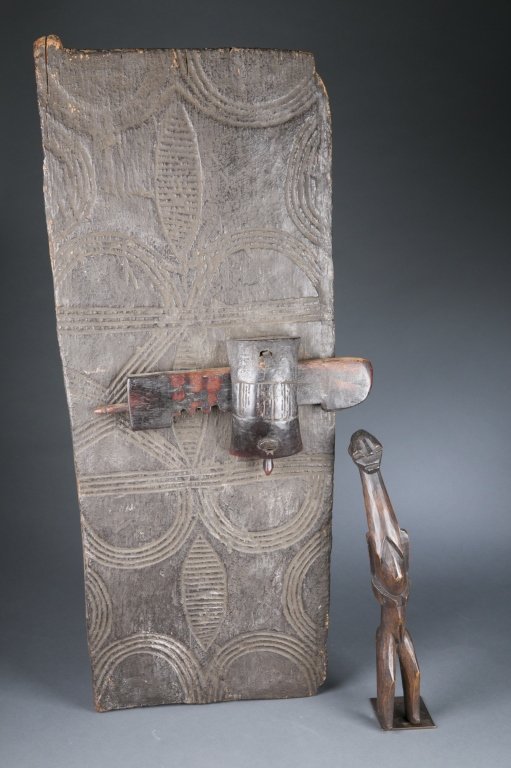 A standing female figure & door lock (1 of 8)