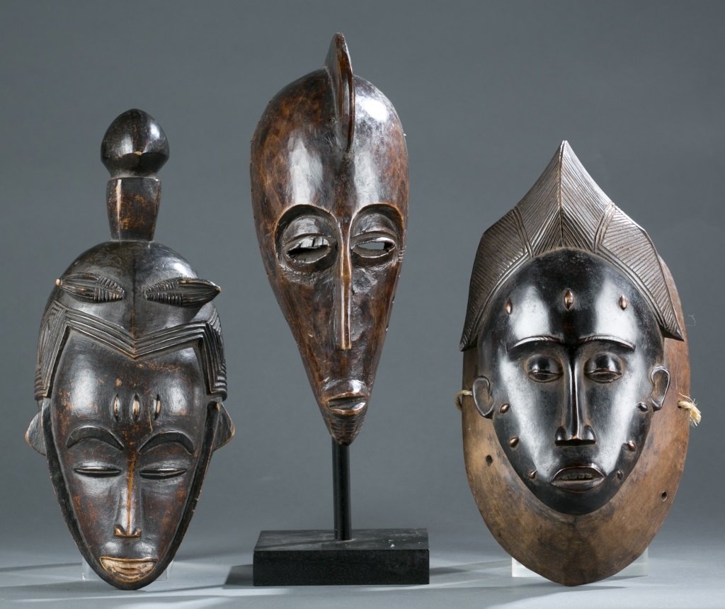 A group of three face maks. (1 of 10)