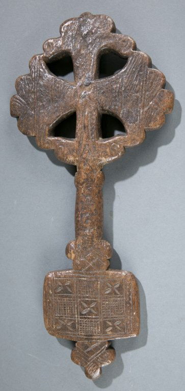 A group of handheld Coptic crosses. (1 of 2)