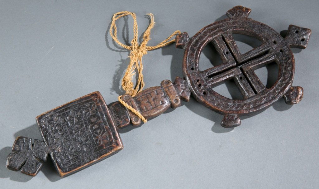 A handheld Coptic cross. (1 of 4)