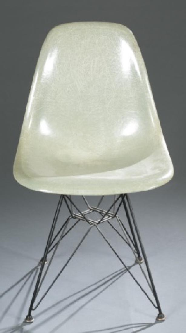 Eames fiberglass shell chair for Herman Miller. (1 of 4)