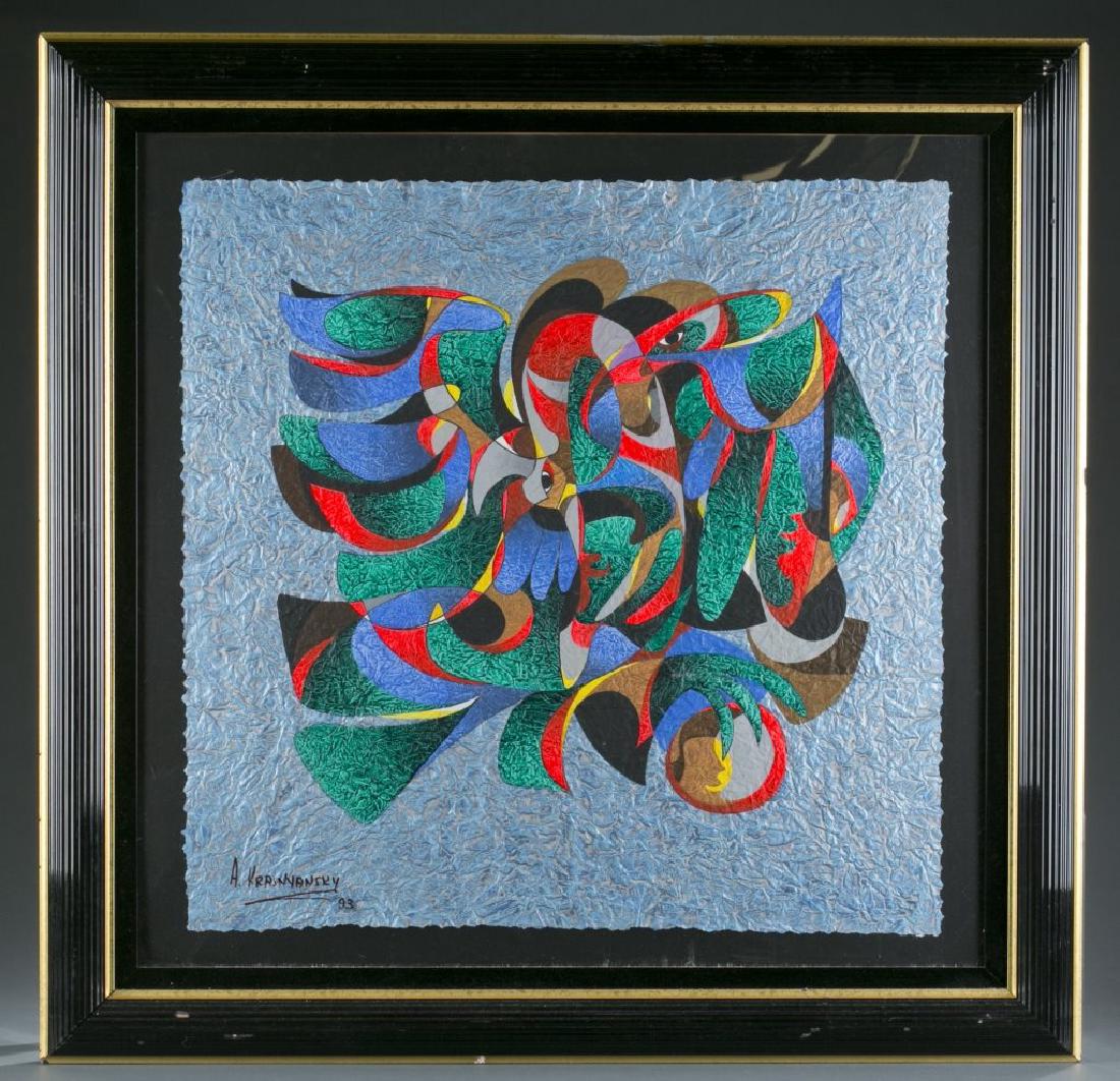 Anatole Krasnyansky, Mixed media. 1993. (1 of 4)