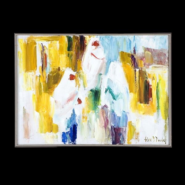 HELEN DOOLEY AMERICAN ART MODERN OIL