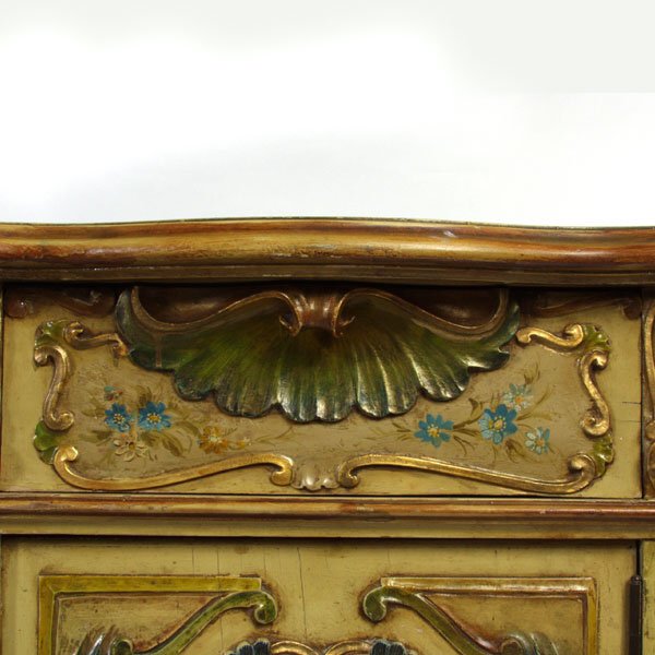 Rococo Style Painted Bedroom Suite - 4