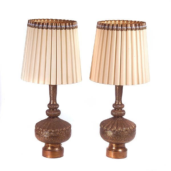 Pair of Moraccan Style Table Lamps