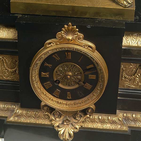 Neo Classical Style Mantle Clock - 4